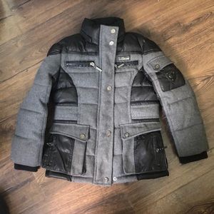 Coogi 6X winter jacket - black and grey